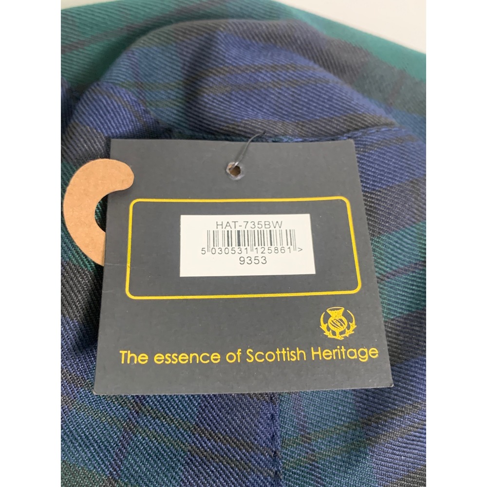 Tartan Traditions Bucket Hat Unisex One Size Black Watch Blue Green Plaid New - Picture 5 of 15